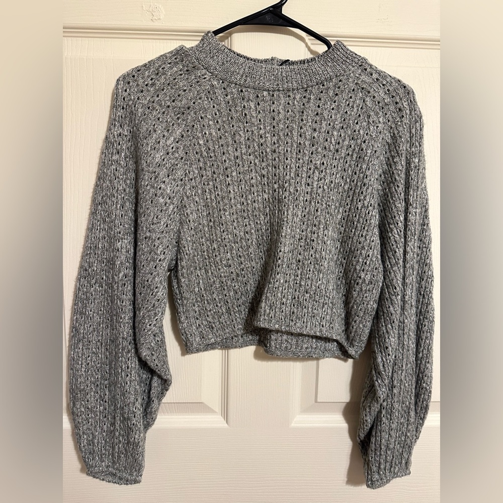 Zara cropped sweater. Medium runs small.